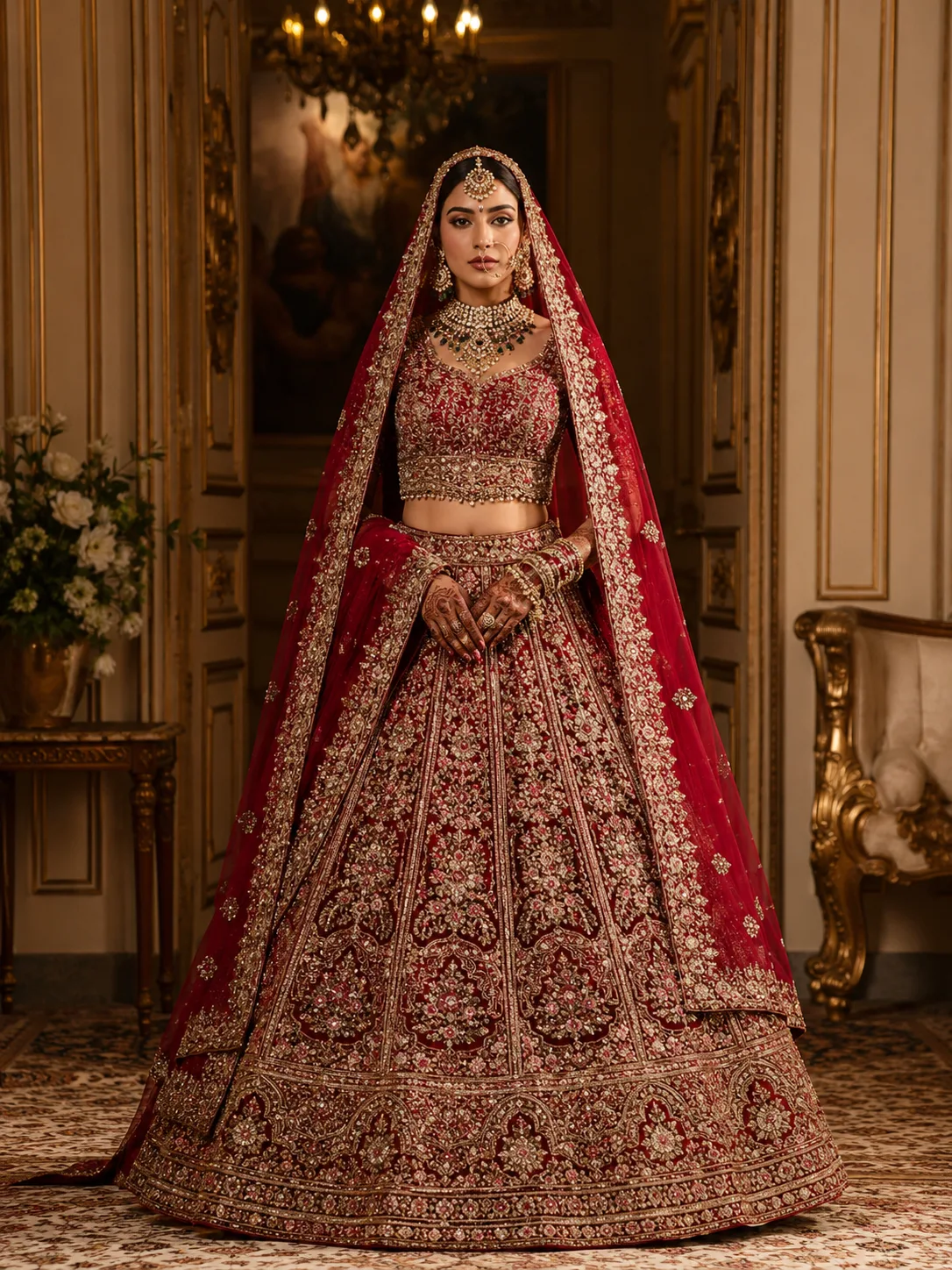 HF Bridal Lehenga